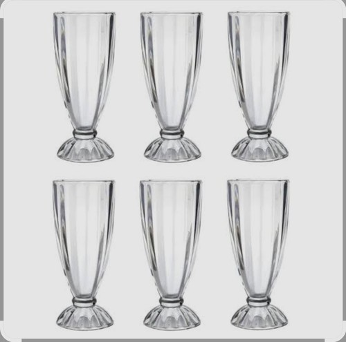 Clear glasses sundae dessert - glasses-,