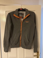 The Superdry Orange Label Zip Up Hoodie