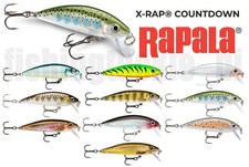 Rapala X-Rap Countdown Fishing Lures 5 / 7cm Pike Perch Salmon Sea Trout 4g/10g