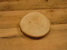 Rustic Hardwood Ash Log Slice
