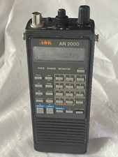 A.O.R. AR-2000 WIDE RANGE MONITOR RECEIVER 500KHZ-1300MHZ NO ANTENNA