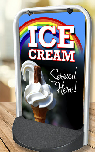 Ice cream whippy - ice, swinger
