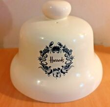 Rare HARRODS Deli Counter Food Ceramic Cover Bell Cloche