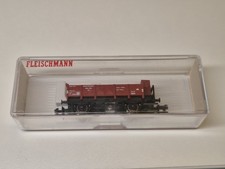 Fleischmann 8209 German Deutsche Reichsbahn open wagon with Bremserhaus (N gauge