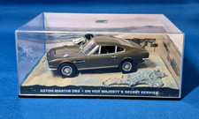 James Bond 007 On Her Majestys secret service Aston Martin DBS cased diorama