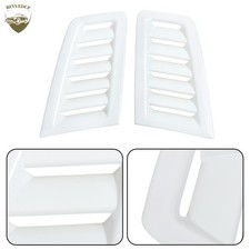 BONNET VENTS GLOSS WHITE PAIR