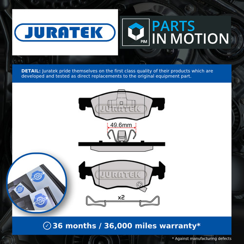 Brake pads set fits vauxhall - brake,