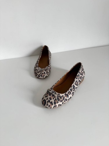 Angulus leather ballerina - angulus,