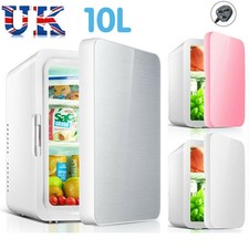 8/10L Mini Fridge Portable Table Top Fridge  Small Cooler For Bedroom Office Car