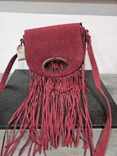 Peacocks Burgundy Cross Body