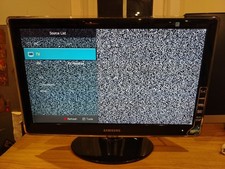 Samsung P2270HD Hdtv 1080p Monitor HDMI Scart *see Description* With Remote 