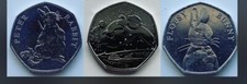 2018 50p Coin Set of 3 Peter