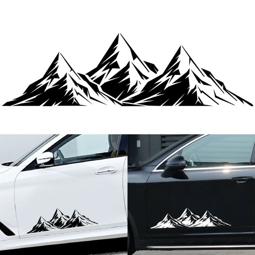 Mountain graphic sticker trim - graphic,