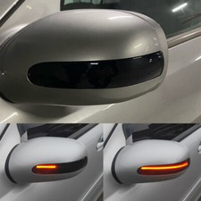 2* LED Dynamic Mirror Indicator Turn Signal Light For Mercedes Benz C Class W203