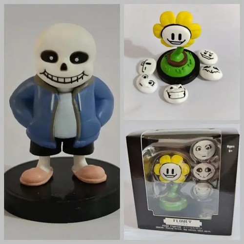 Undertale sans flowey pvc - sans,