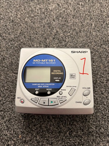 Sharp mt161e mini disc - mini,