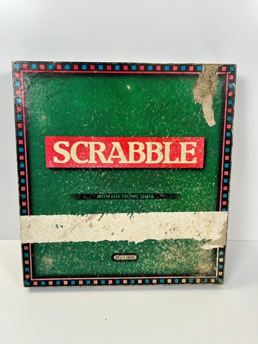 Spears scrabble deluxe board - scrabble,