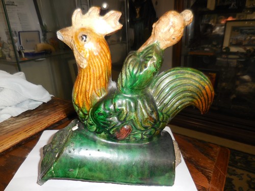 Chinese ceramic roof tile - ,