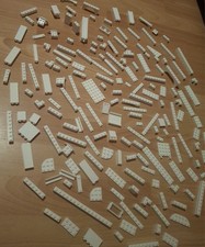 Joblot 200 Lego Pieces White
