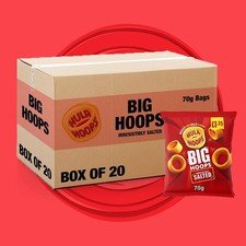 20 x Hula Hoops Big Hoops