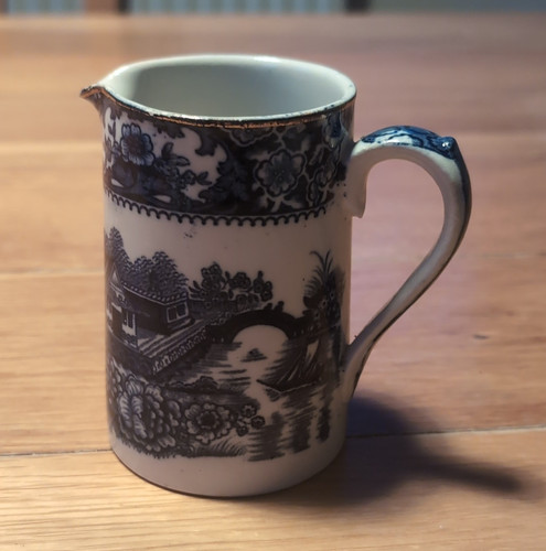 Old alton ware - alton, blue