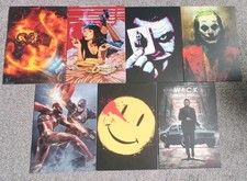 Displate Metal Posters Bundle Size M Fantastic Condition!
