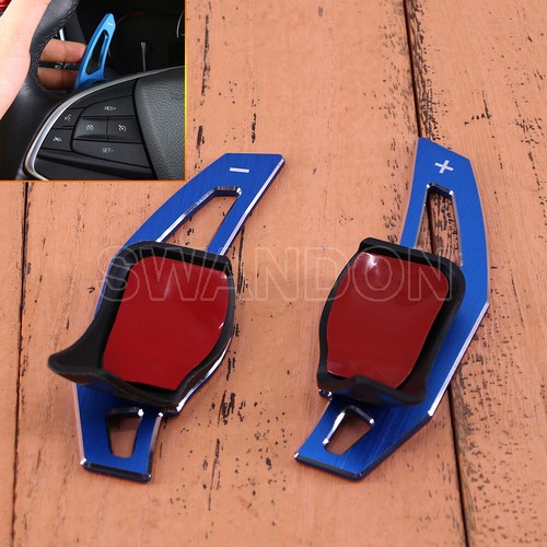 Blue steering wheel dsg paddle - wheel,