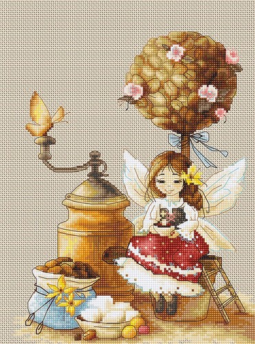 Luca cross stitch - stitch,