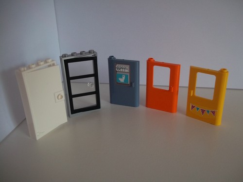 Lego doors caravan house - lego, caravan,