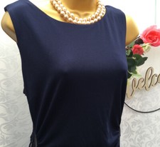 Lipsy Maxi Dress 16 Navy