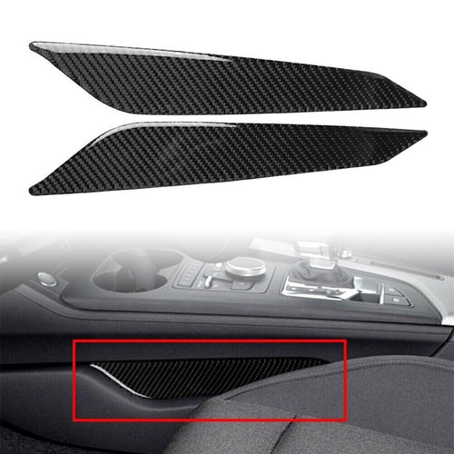 2pcs carbon fiber gear shift - carbon,