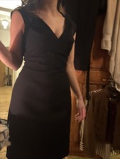 Karen Millen size 10 Black Dress Smart