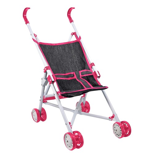 Baby dolls buggy stroller - baby, pink