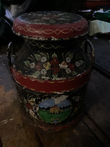 Vintage gallon steel - gallon,