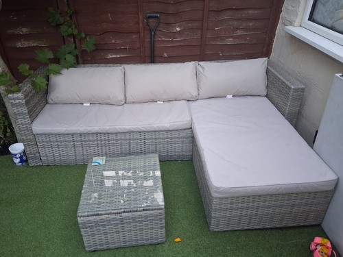 Outdoor rattan sofa - outdoor,