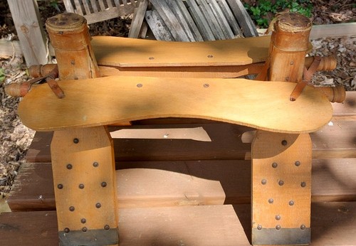 Vintage egyptian camel saddle - egyptian,