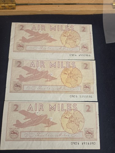 Vintage air miles vouchers - vintage,