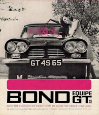 Bond Equipe GT4S 1964-1965 UK Market Launch Foldout Sales Brochure