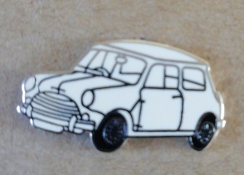 White mini car - car, design)