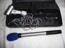 Microphone ELMO EC-202 extending Electret Condenser+ lead & jack plugs Boxed U2