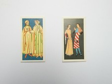 Brooke Bond Tea Card Number 3 'British Costume' correct and error card