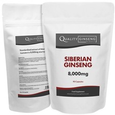 SIBERIAN GINSENG - 8,000mg