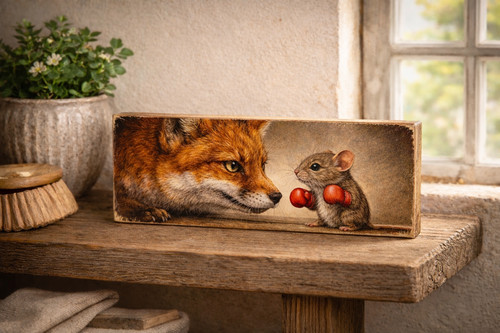 Mouse art fox a - mouse,