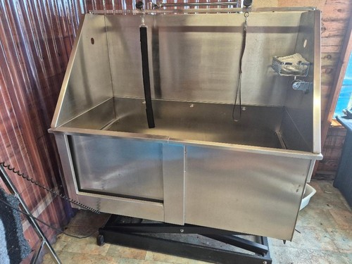 Complete dog grooming setup - dog,