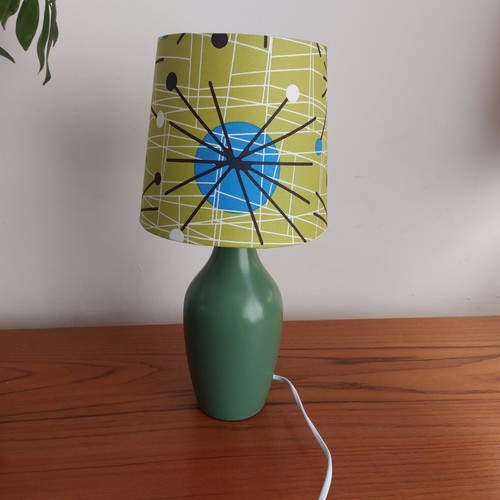 60s 50s retro table - 50s, lamp