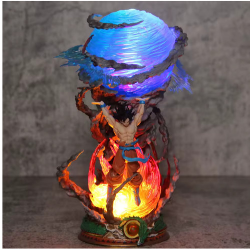 25cm goku spirit bomb statue - bomb,
