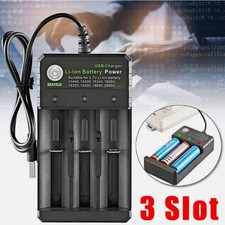 3 Slot Smart Charger for 18650