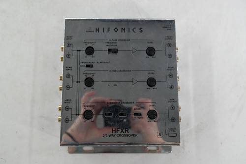 Hifonics hfxr way - hifonics, 2/3-way