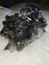 XXL Rare Smoky Quartz Cluster