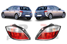 FOR OPEL VAUXHALL ASTRA H HATCHBACK 04-07 REAR TAIL LIGHT LAMP PAIR SET LHD=RHD